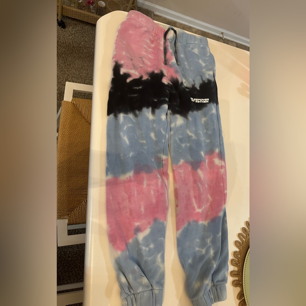 Sleepover by Esther Hand Dyed Sweatpants Size Medium
